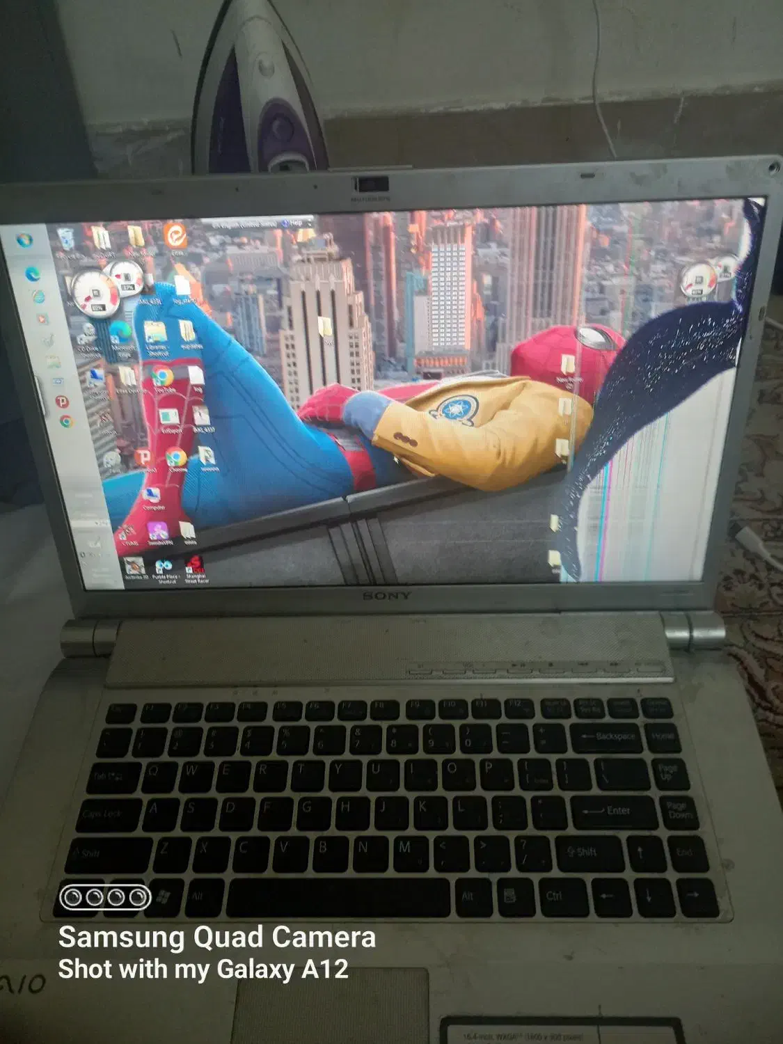 لپتاپ سونی vgn fw ۵۵gf|رایانه همراه|یزد, |دیوار