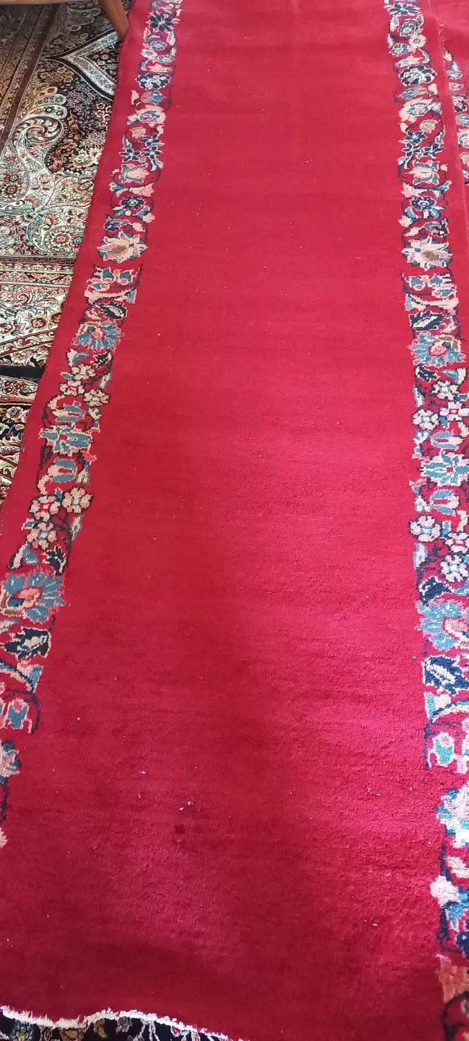 کناره دست بافت دوعدد ۴متری|فرش|اراک, |دیوار