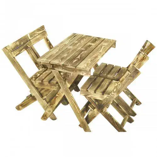 میز و صندلی تاشو چوبی درجه یک|میز و صندلی غذاخوری|رودسر, |دیوار