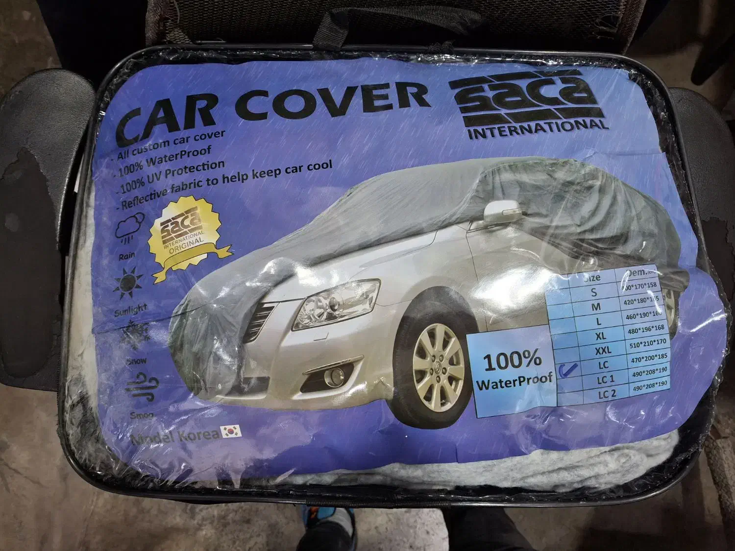 چادر انواع خودرو(ماشین)ضدآب چهارفصل برند ساکااصلی|قطعات یدکی و لوازم جانبی|تهران, یافت آباد شمالی|دیوار