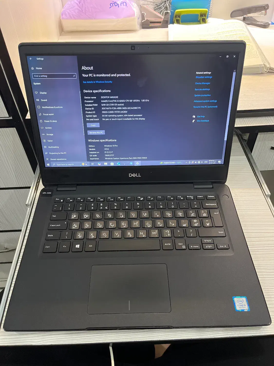 لپ تاپ دل Latitude3400|رایانه همراه|تهران, اباذر|دیوار