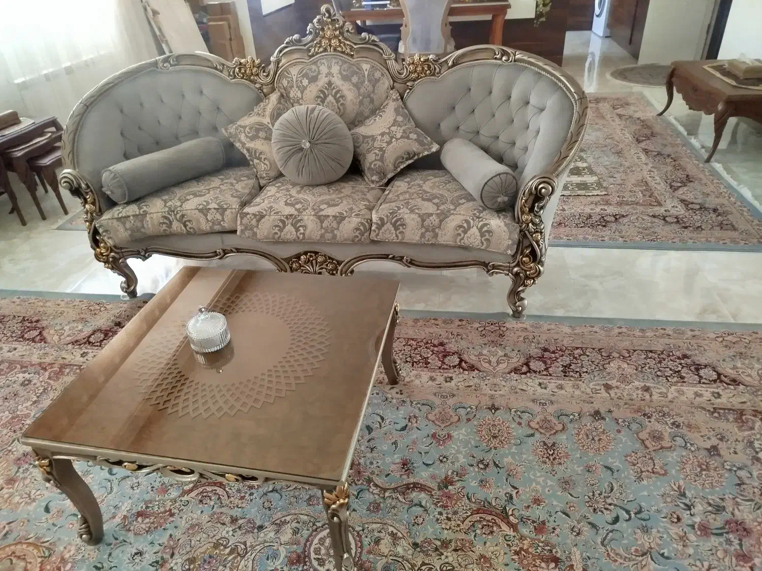 مبل ۹ نفره|مبلمان خانگی و میز عسلی|تهران, ائمه اطهار|دیوار
