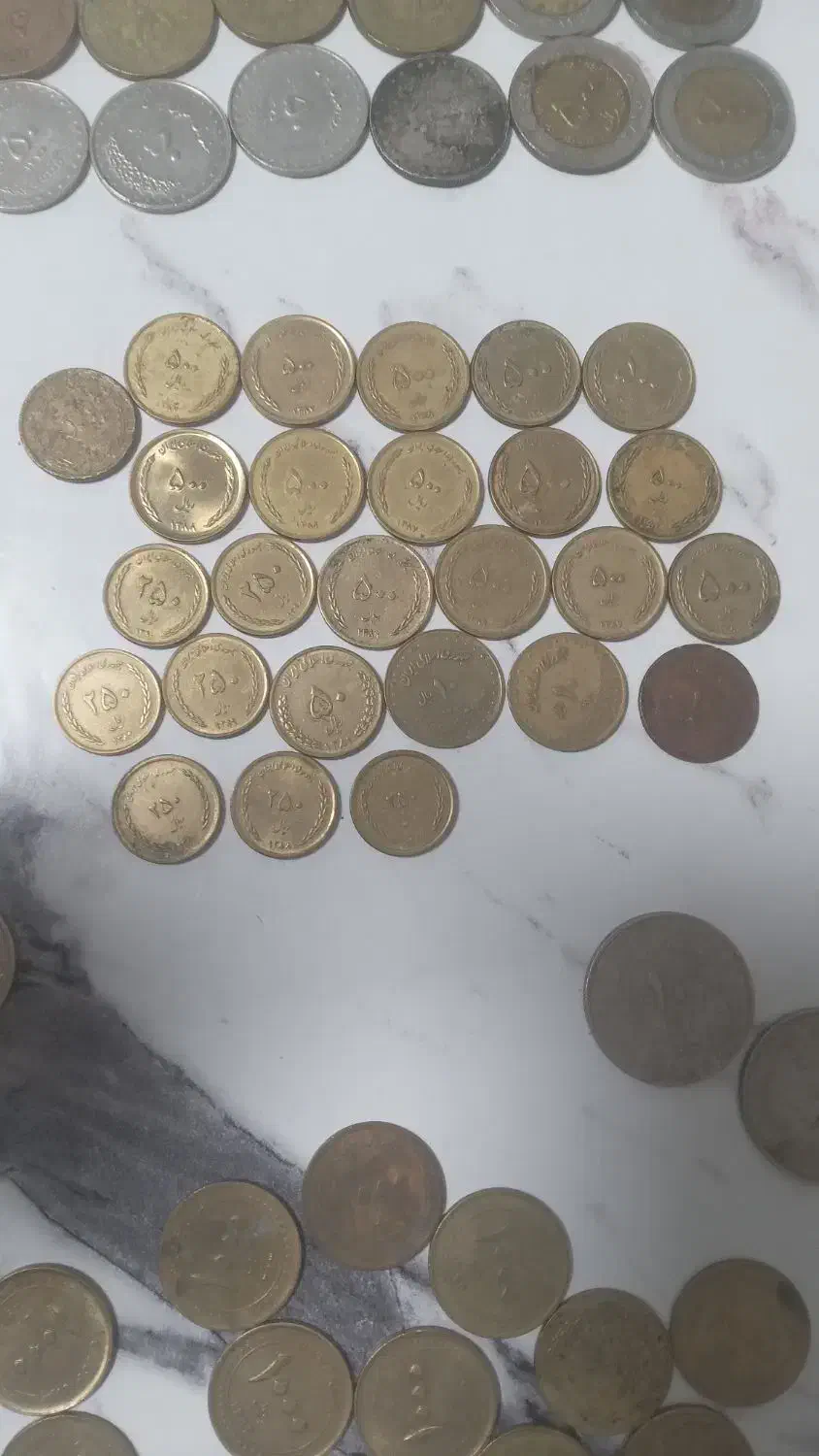 سکه های قدیمی|کلکسیون سکه، تمبر، اسکناس|کوهسار (البرز), |دیوار