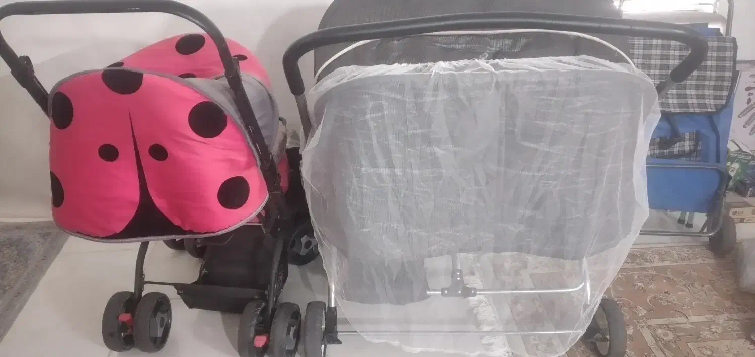 کالسکه و سبد خرید درحد نو|کالسکه و لوازم جانبی|اصفهان, پوریای ولی|دیوار