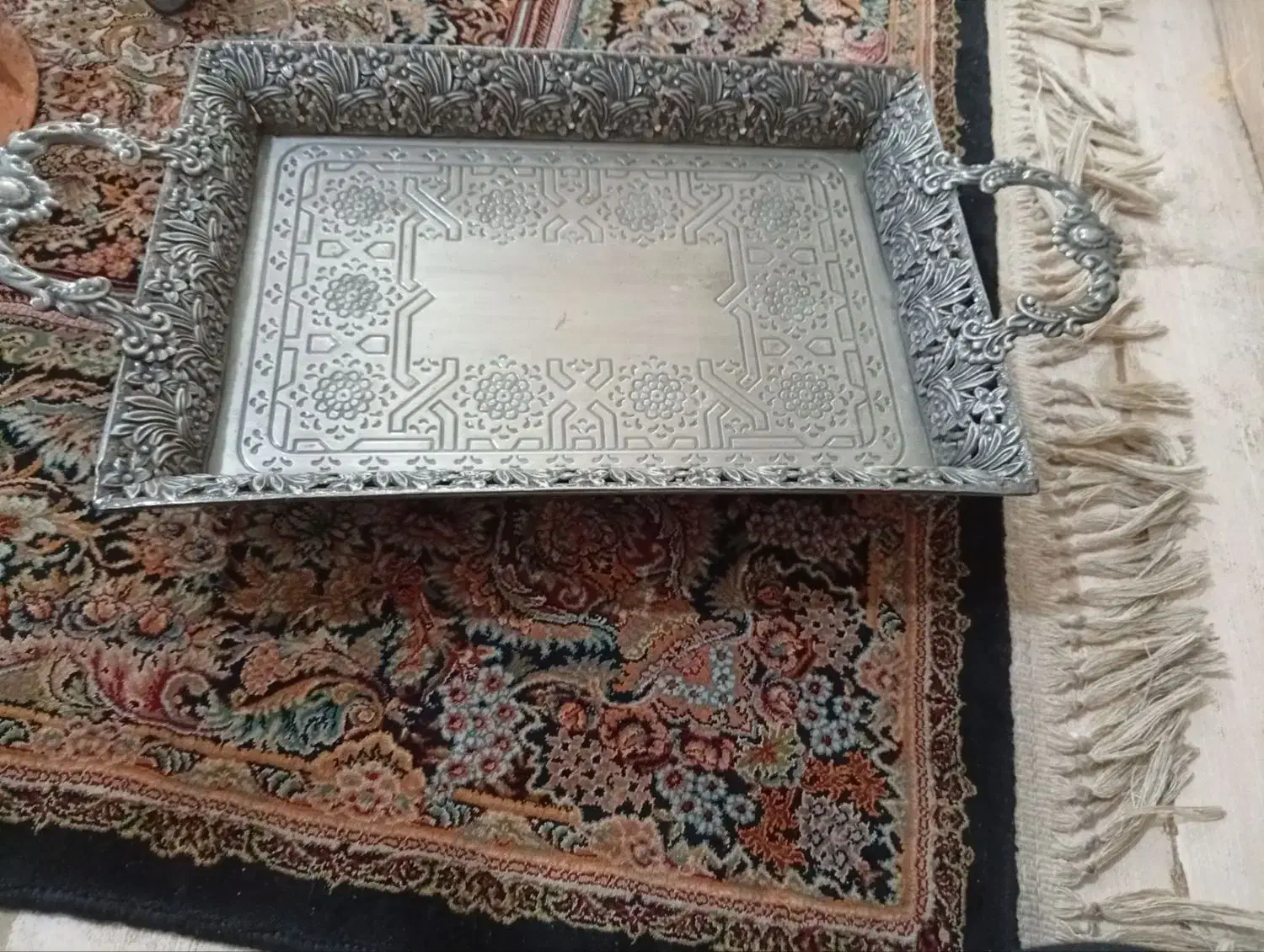 قابلمه مسی نونو با سینی و تابه رژیمی نونو|ظروف پخت‌وپز|محمدیه-قزوین, |دیوار