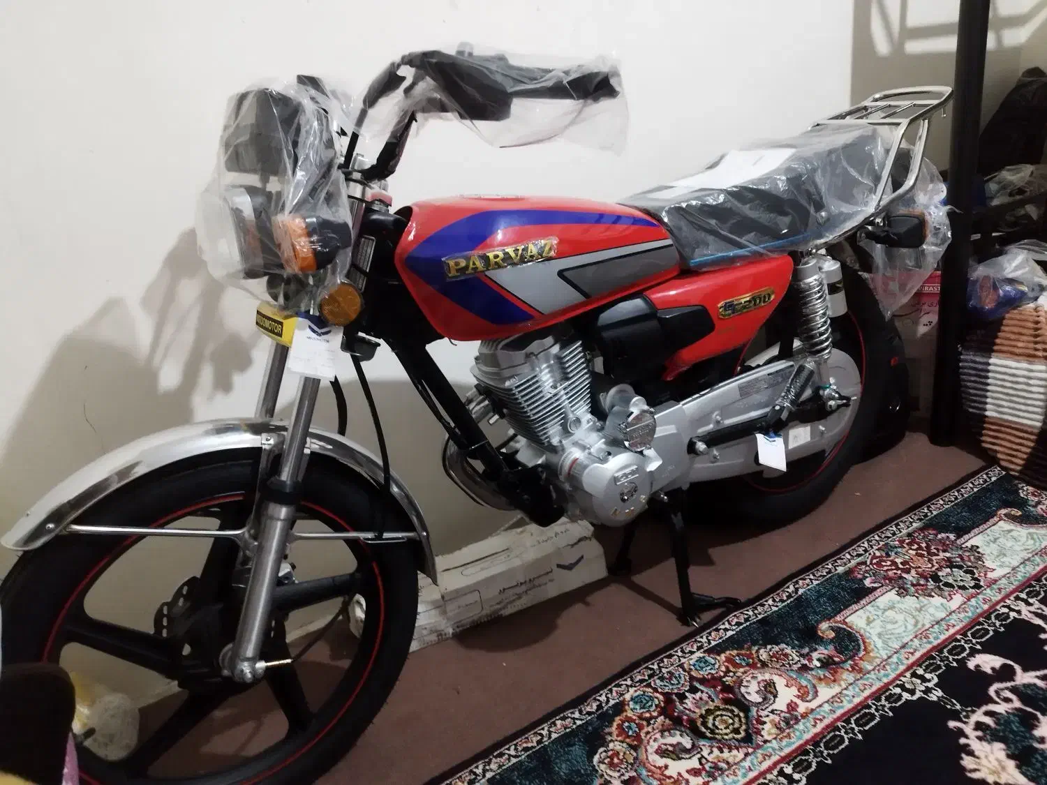 هندا 200 صفرکیلومتر بدون کارکرد|موتورسیکلت|مشهد, شهرک مهرگان|دیوار