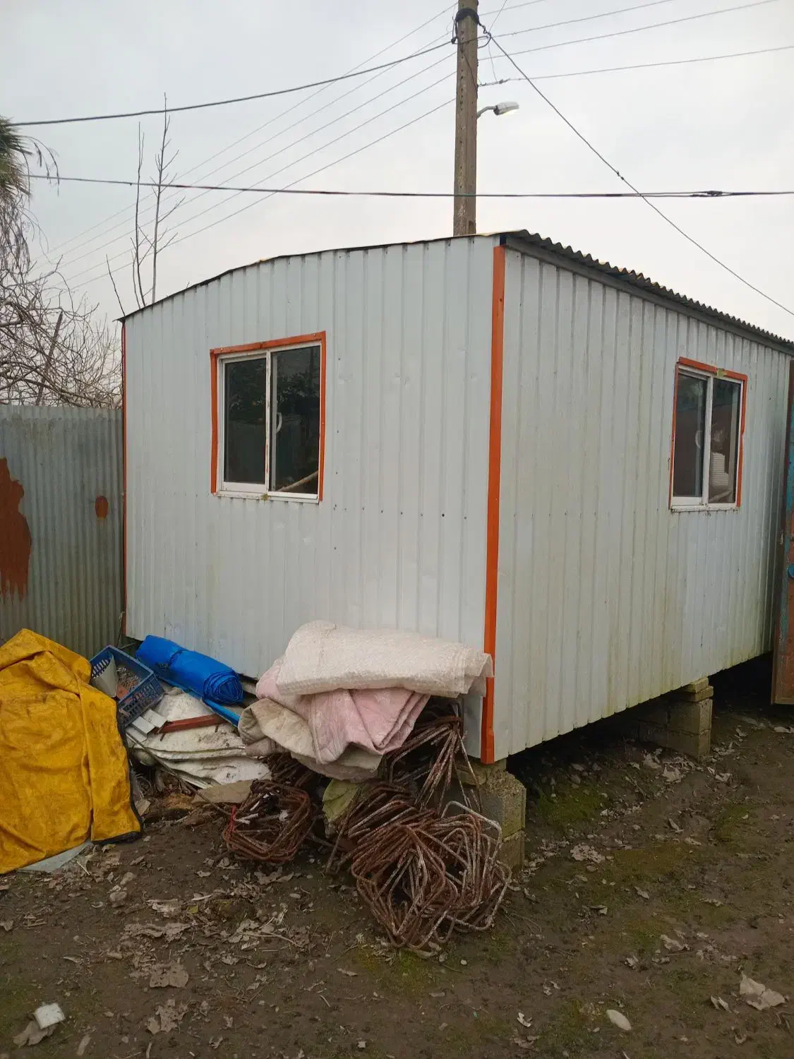 کانکس اداری|مصالح و تجهیزات ساختمان|آستانه اشرفیه, |دیوار