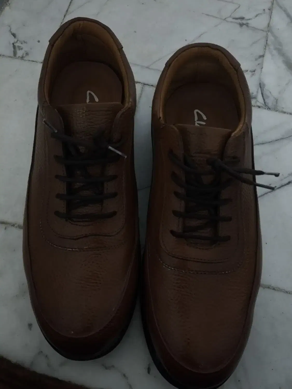 کفش تمام چرم شیک شکلاتی سایز 42|کیف، کفش، کمربند|اردبیل, |دیوار