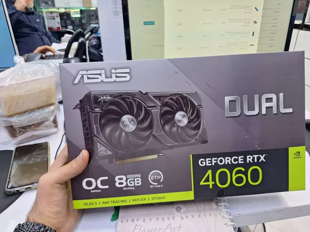 فروش کارت گرافیک RTX 4060 DUAL ASUS با گارانتی|قطعات و لوازم جانبی رایانه|تهران, میدان ولیعصر|دیوار