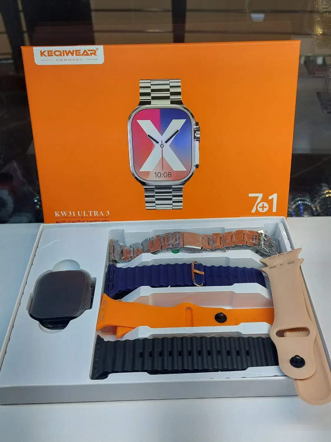 پک ساعت هوشمند اپل واچ ۷بند اف فروشگاهی|لوازم جانبی موبایل و تبلت|اردبیل, |دیوار