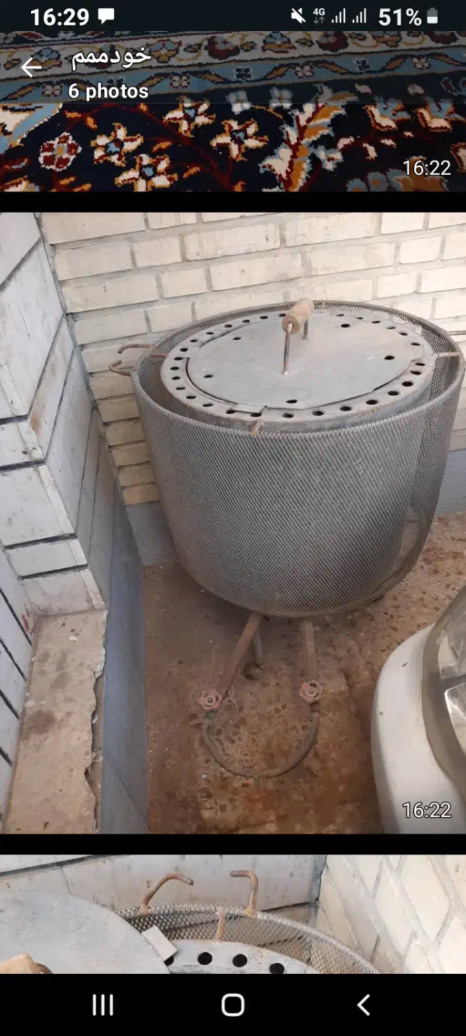 تنور طرفیت 4 نان|اجاق گاز و لوازم برقی پخت‌وپز|دزفول, |دیوار