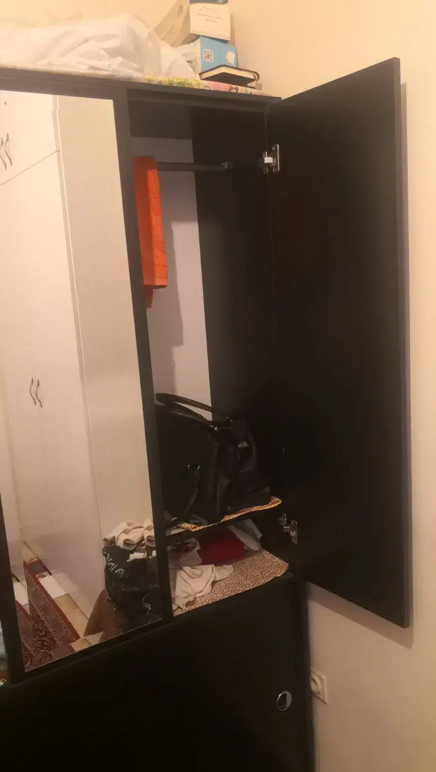 کمد لباس مشکی|جاکفشی، کمد، دراور|تهران, ارم|دیوار