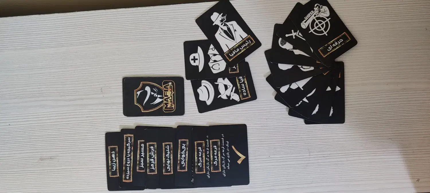 کارت بازی مافیا|اسباب‌‌بازی|بیرجند, |دیوار