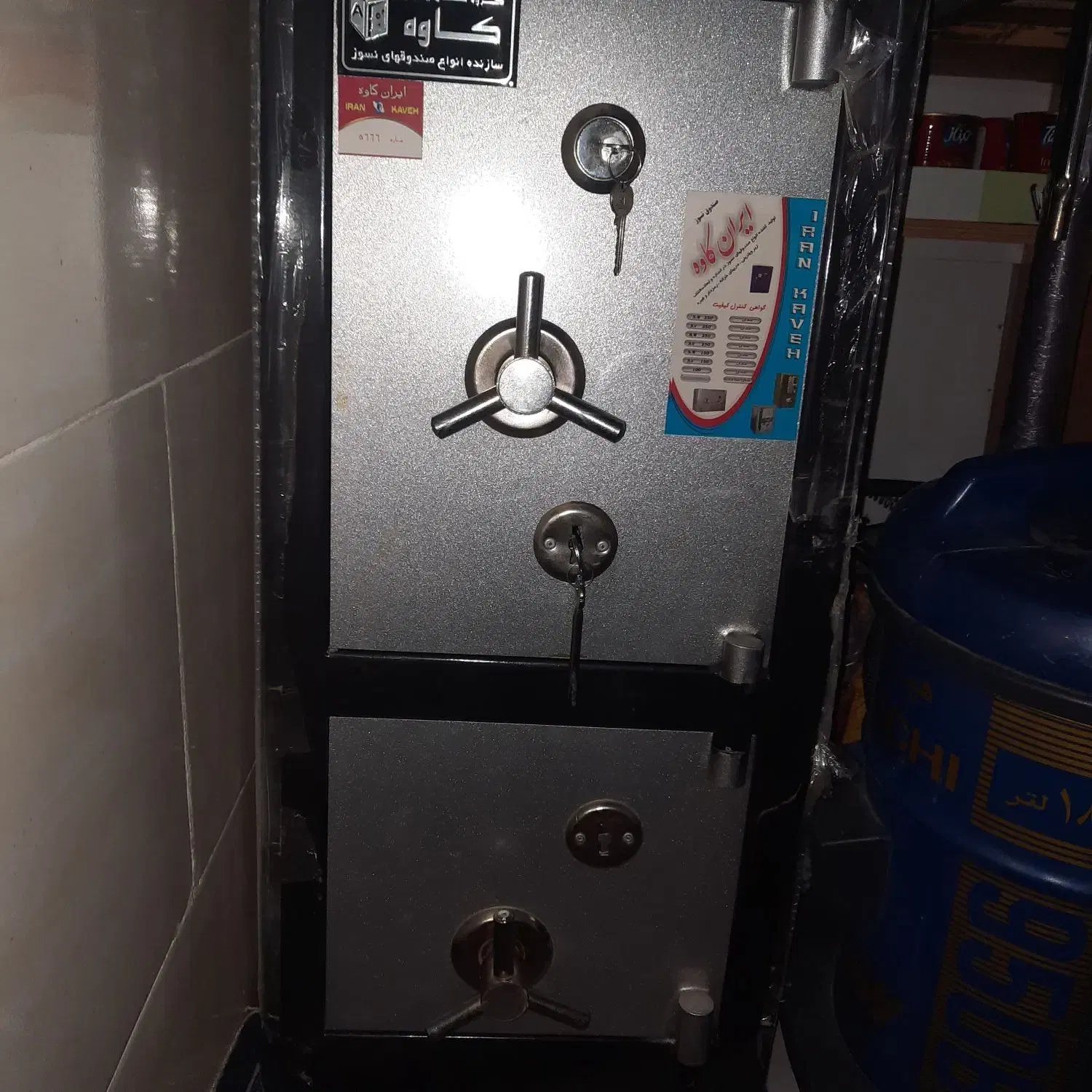 فروش فوری گاوصندوق  اصل دو درب نو نو|ابزارآلات|زاهدان, |دیوار