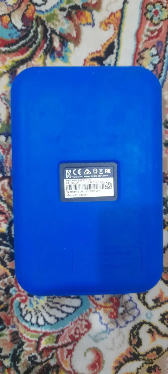 هارد اکسترنال ۲ ترا ای دیتا|قطعات و لوازم جانبی رایانه|فردیس, طالقانی|دیوار