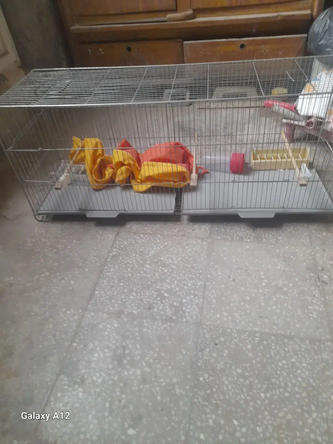 ۳عدد قفس سایز بزرگ به همراه ۱عدد جوجه پران|لوازم جانبی حیوانات|یزد, |دیوار