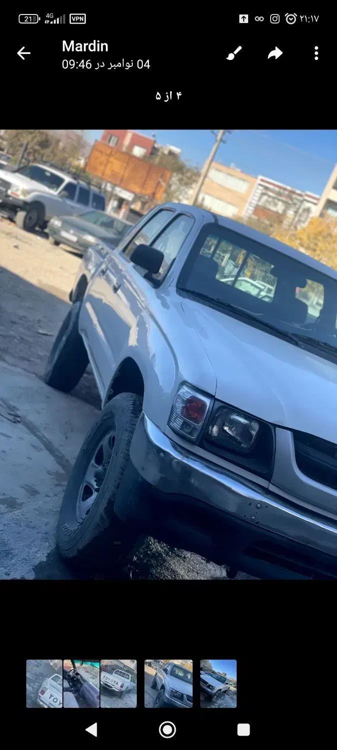 تویتاهایلوکس 2001|خودرو سواری و وانت|مریوان, |دیوار