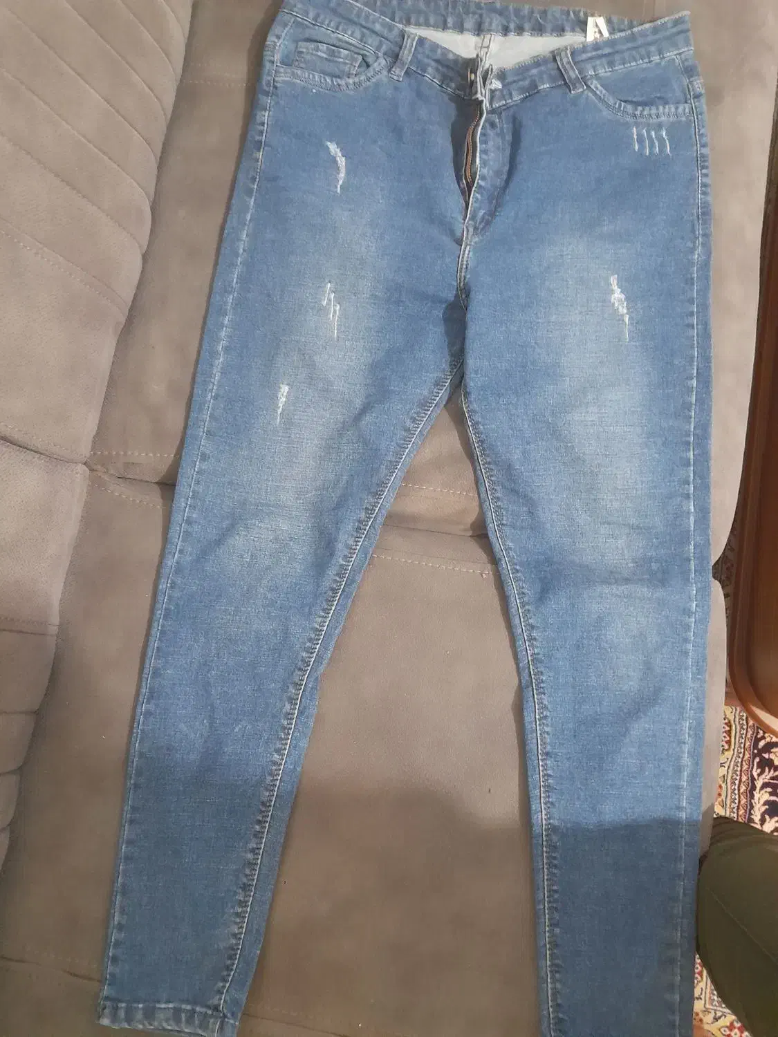 ۲ عدد شلوار جین بسیار تمیز|لباس|گرگان, |دیوار