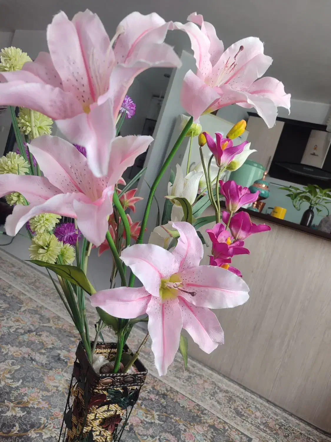 گل مصنوعی|گل مصنوعی|صدرا-فارس, فاز ۱|دیوار