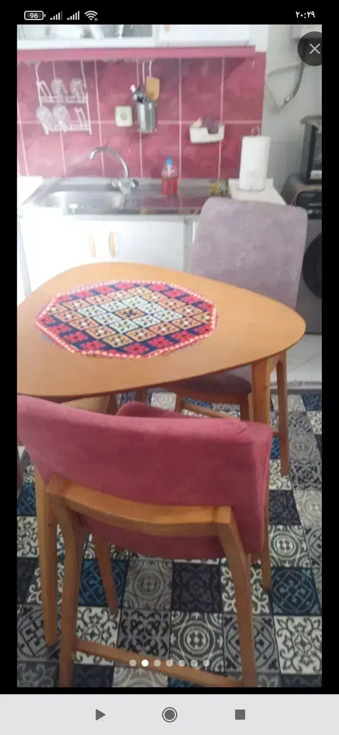 میز سه نفره|میز و صندلی غذاخوری|مشهد, جاهد شهر|دیوار