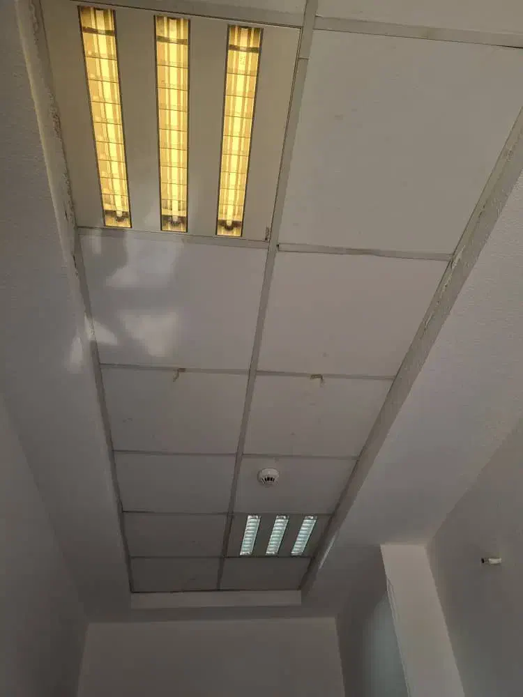 چراغ پنل۶۰سانت در۶۰سانت با مهتابی ۱۴وات T5|لامپ و چراغ|بندر گناوه, |دیوار