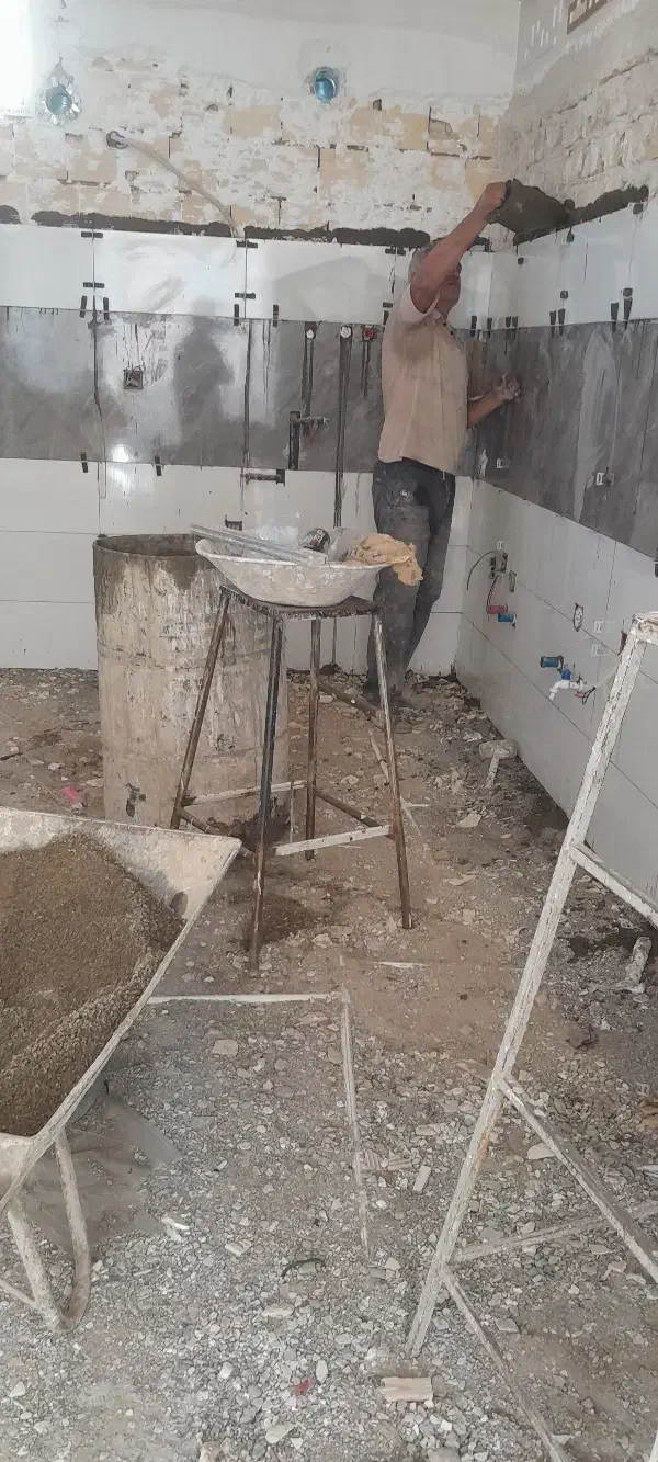 کاشی کاری و سرامیک و سنگ پله|خدمات پیشه و مهارت|گلستان (تهران), |دیوار