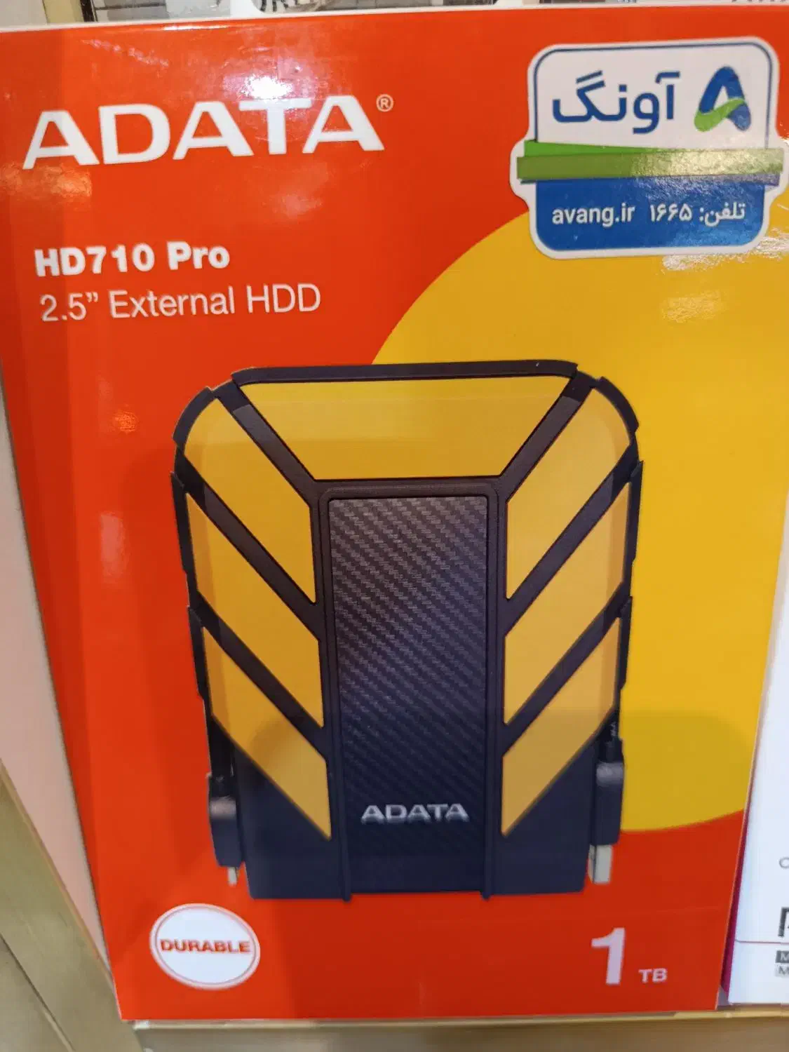 هارد اکسترنال adata اورجینال|قطعات و لوازم جانبی رایانه|تربت‌حیدریه, باغ ملی|دیوار