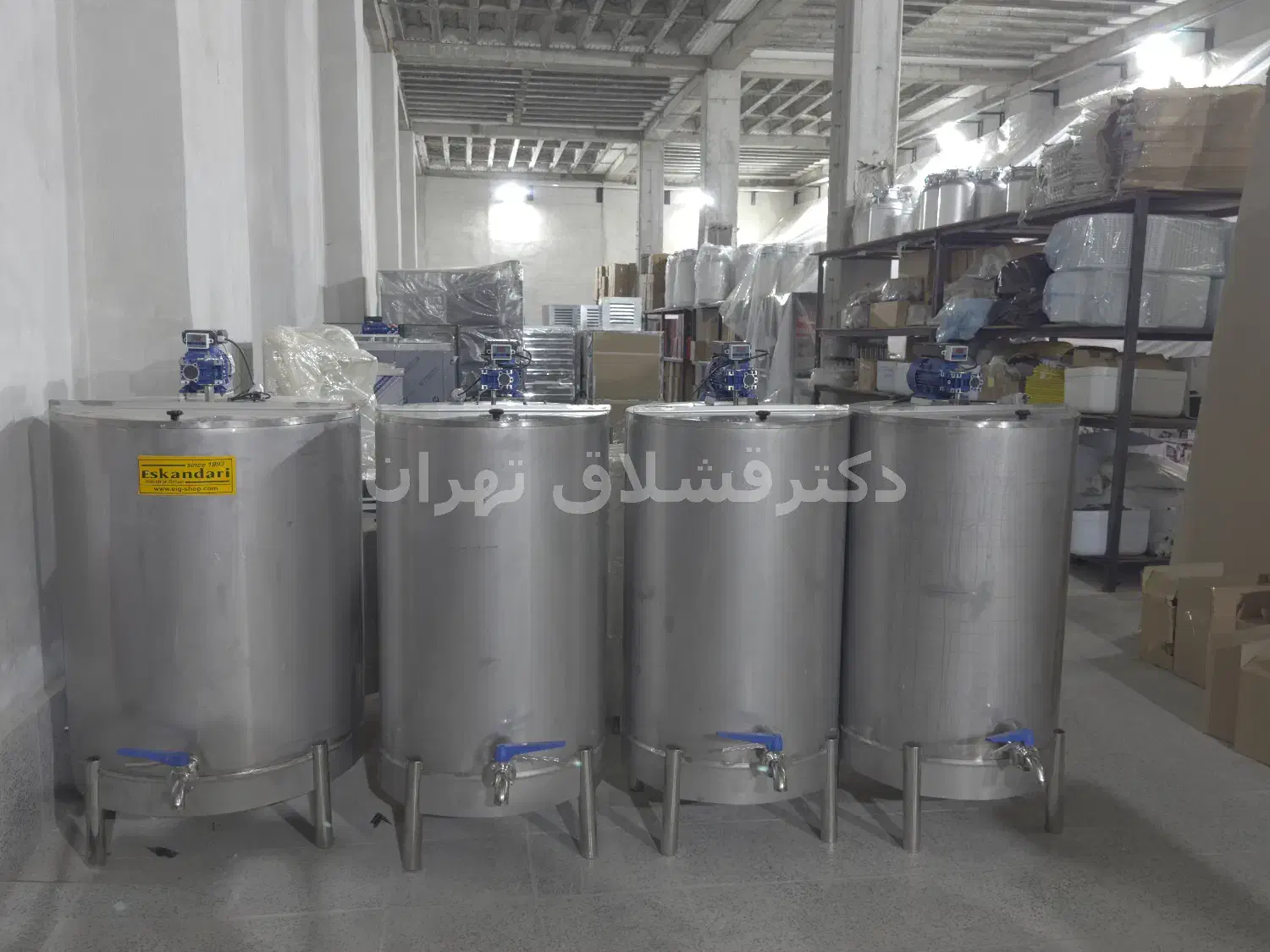 پاتیل پخت شیر صنعتی مدل ML25p مخصوص لبنیات و ماست|فروشگاه و مغازه|قم, آزادگان|دیوار