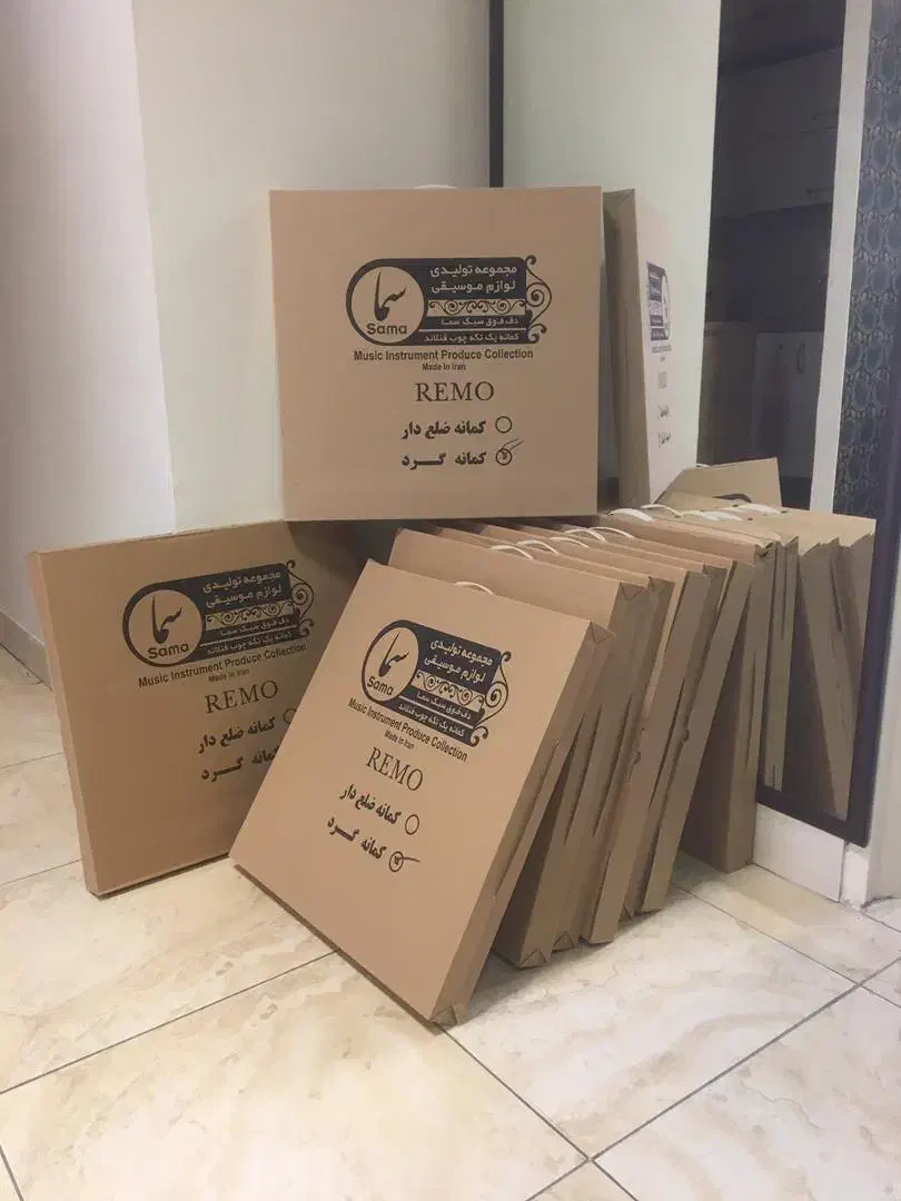 دف طرح دار|سازهای سنتی|کرج, برغان|دیوار