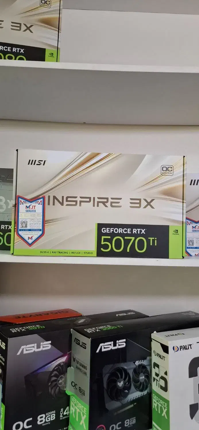 کارت گرافیک  RTX 5070 Ti 16G Inspire 3X OC  مشاهده|قطعات و لوازم جانبی رایانه|تهران, سلسبیل شمالی|دیوار