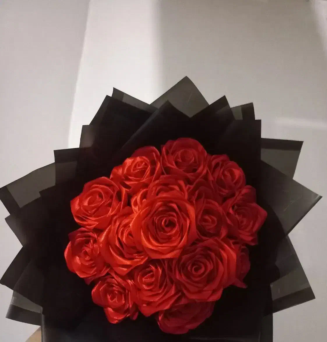 دسته گل روبانی آماده خوشگل|گل مصنوعی|اردبیل, |دیوار