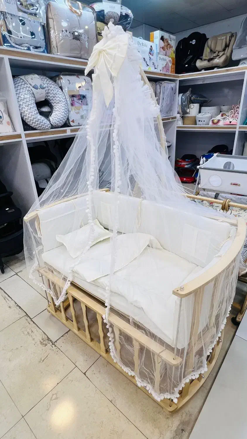 تخت کنارمادروگهواره|اسباب و اثاث بچه|بندر ماهشهر, |دیوار