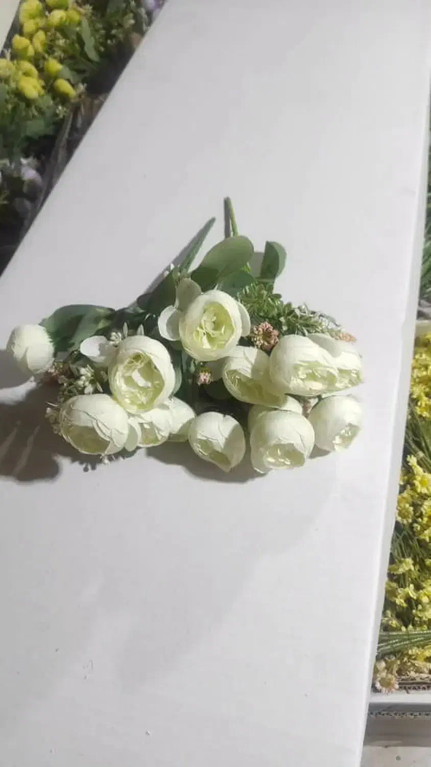 بوته های مصنوعی وارداتی|گل مصنوعی|قم, باجک یک|دیوار