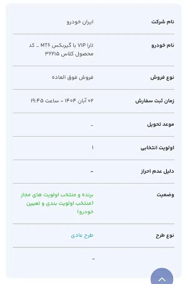 حواله خودرو تارا دنده ایی تحویل ۹۰ روزه|خودرو سواری و وانت|گرگان, |دیوار