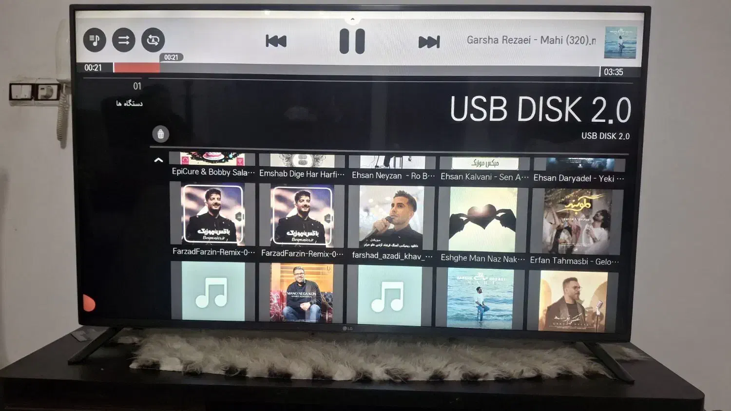 ال ای دی 55 ال جی|تلویزیون و پروژکتور|رشت, انصاری|دیوار