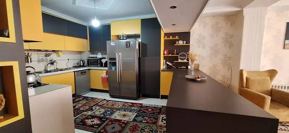 آپارتمان۱۲۴متری روبنما و آفتاب در شهرک بعثت،رزکان|فروش آپارتمان|مشکین‌دشت, |دیوار