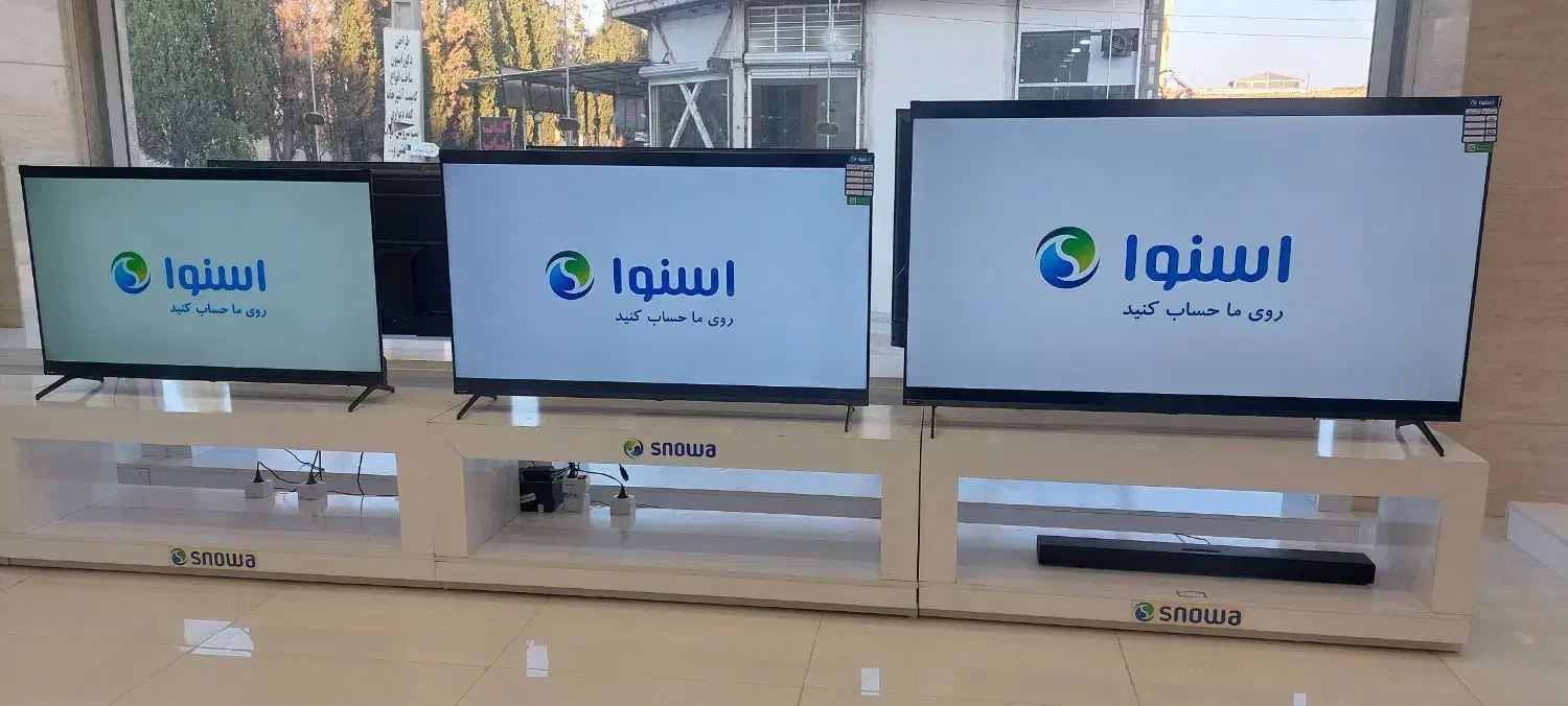 تلوزیون های 65و55اینچ اسنوا|تلویزیون و پروژکتور|بافت, |دیوار