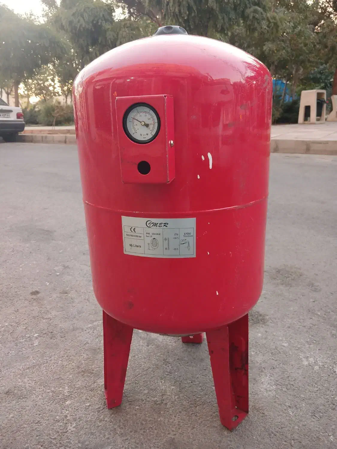 منبع تحت فشار ۶۰لیتری درجه دار|آبگرمکن، پکیج، شوفاژ|فردیس, شهرک ۱۱۰|دیوار