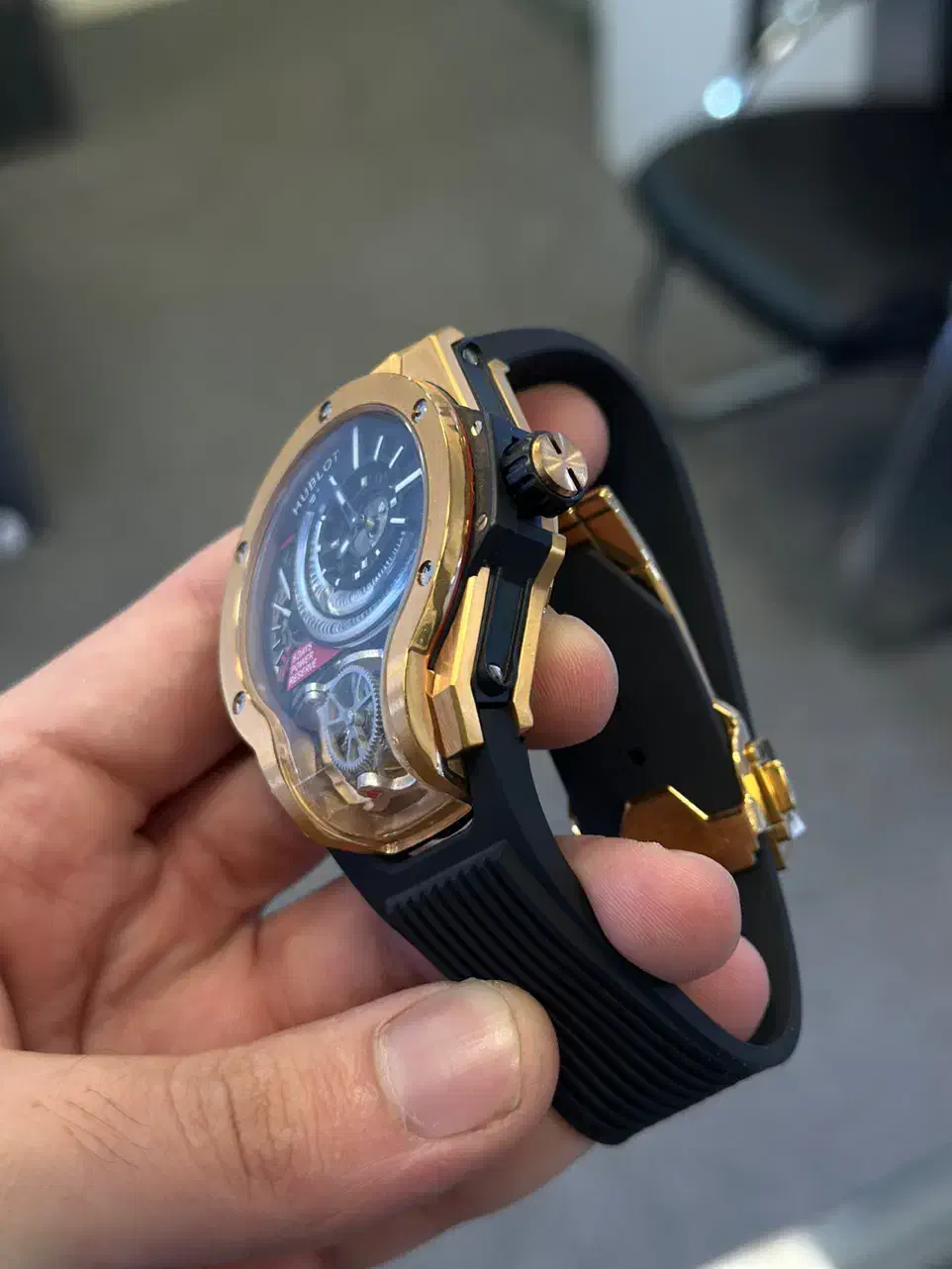 ساعت هابلوت جمجمه اصلی موتور سوئیس(اقساط بدون سود)|ساعت|کرج, اتحاد|دیوار