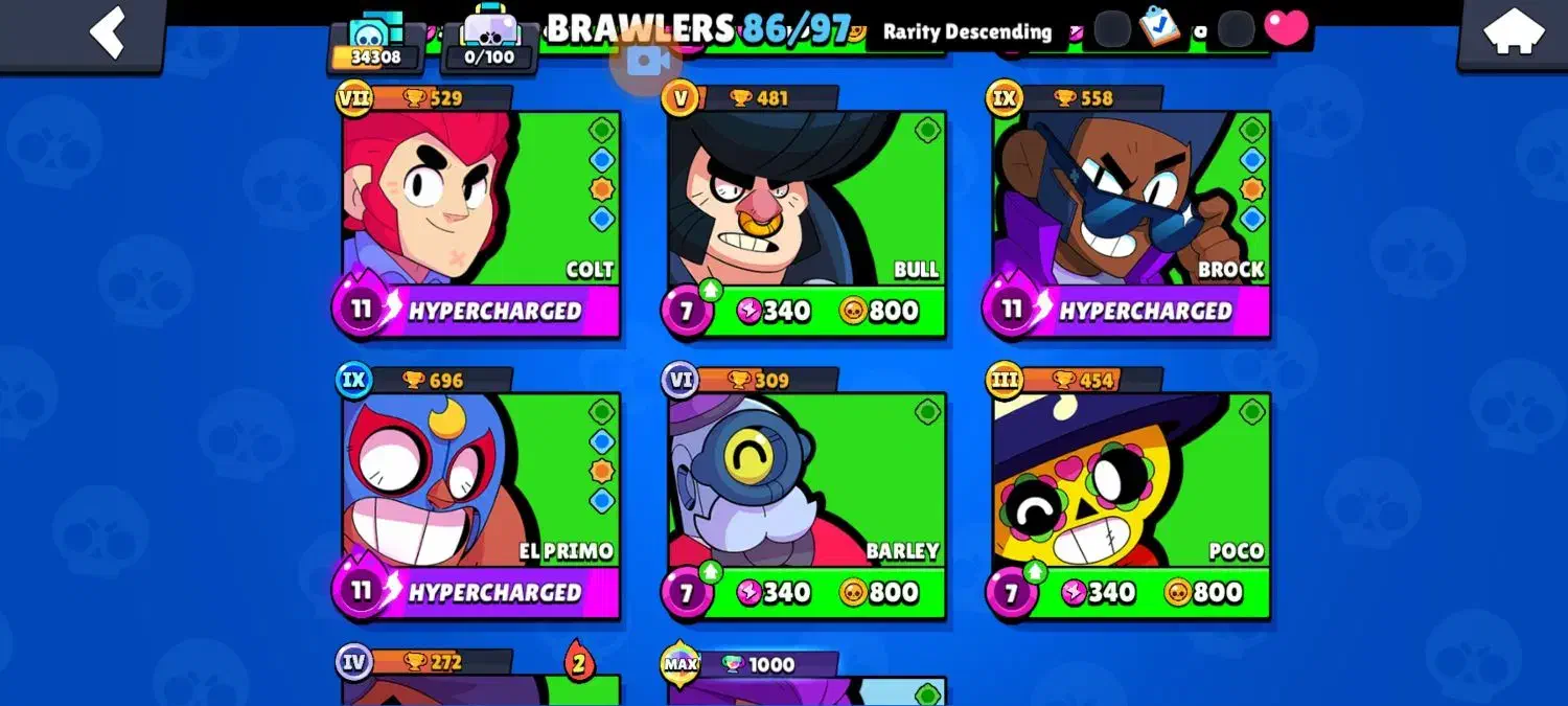 اکانت براول استارز|کنسول، بازی ویدئویی و آنلاین|کوثر, |دیوار