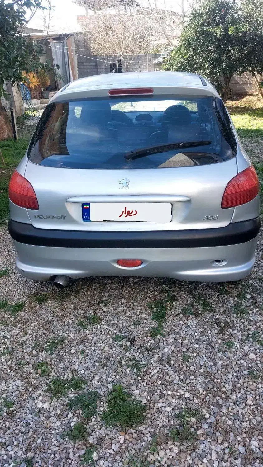 پزو ۲۰۶ تیپ ۲|خودرو سواری و وانت|قائم‌شهر, |دیوار