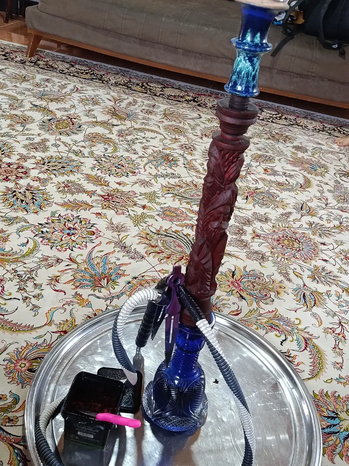 قلیان سرخ|کلکسیون و سرگرمی|رویان, |دیوار