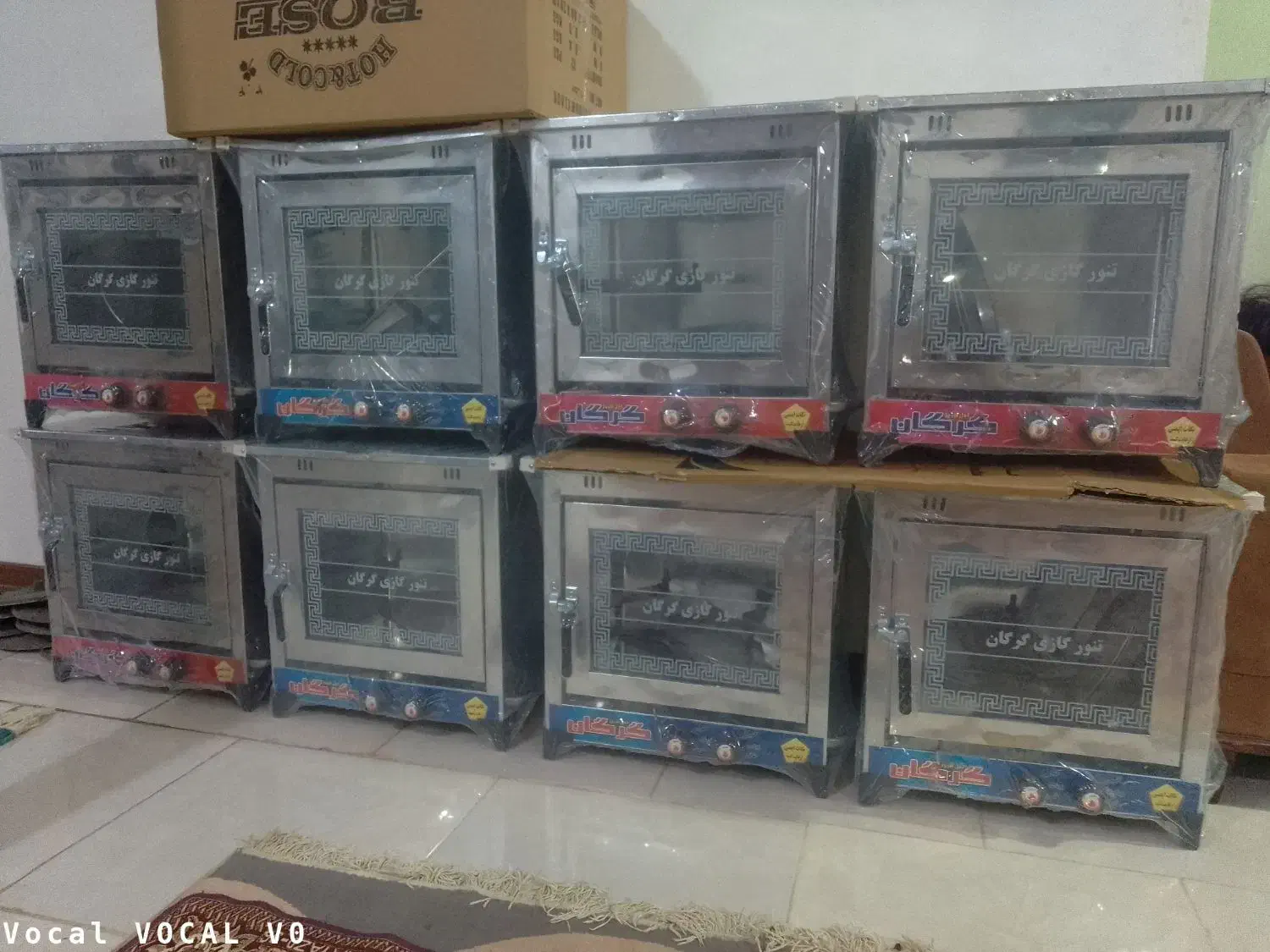 تنور گازی دوسینی استیل نونوپلمپ|اجاق گاز و لوازم برقی پخت‌وپز|کوهسار (البرز), |دیوار