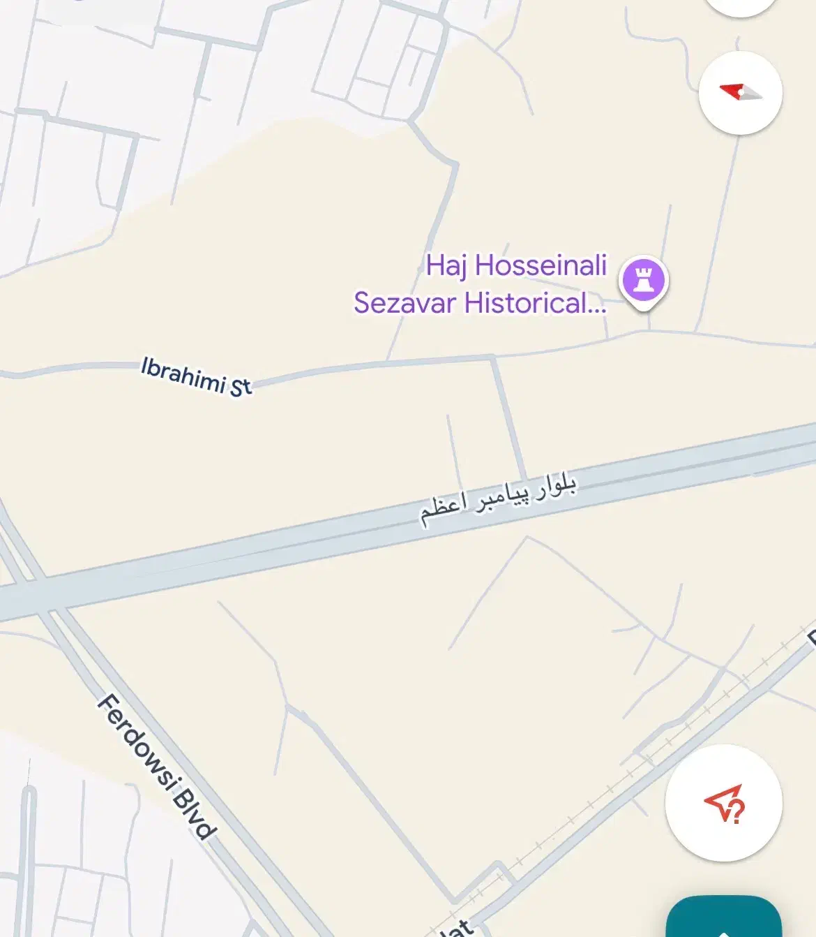 زمین بلوار پیامبر اعظم تعاونی ایثارگران شهرداری قم|فروش زمین و ملک کلنگی|قم, دروازه قلعه|دیوار