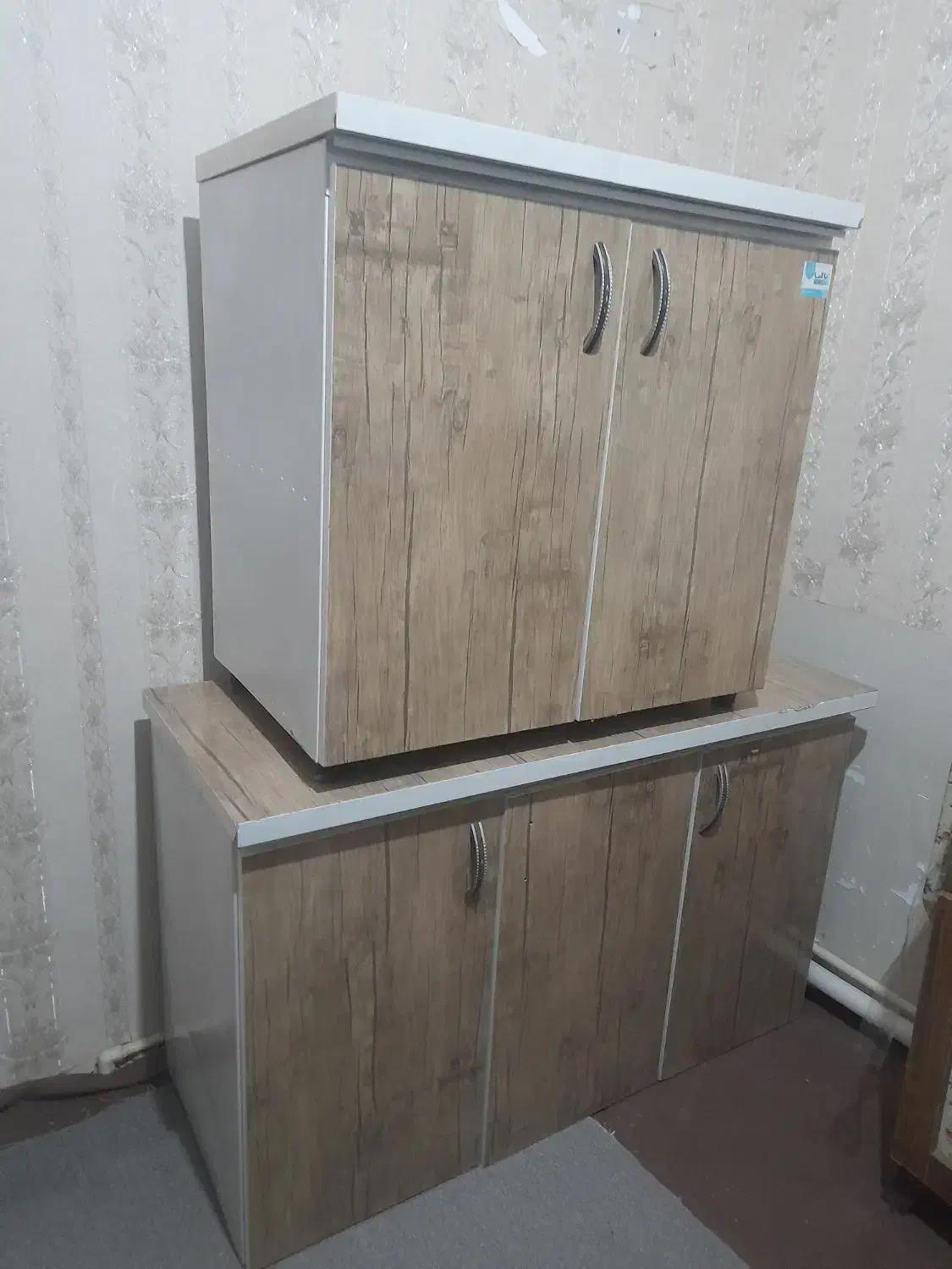 کابینت نو در حد|آب‌چکان و نظم‌دهنده ظروف|هشتگرد, شهرک ولیعصر (مصلی)|دیوار