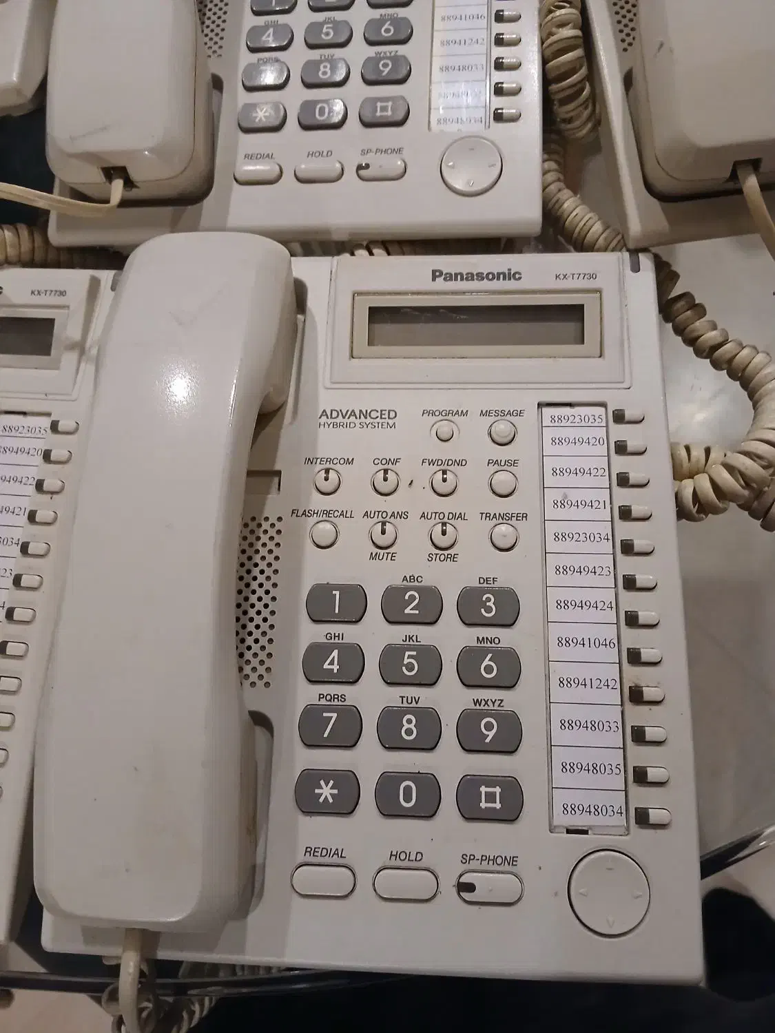 ۱۵ تا گوشی سانترال ۷۷۳۰ پاناسونیک ژاپنی|تلفن رومیزی|تهران, الهیه|دیوار