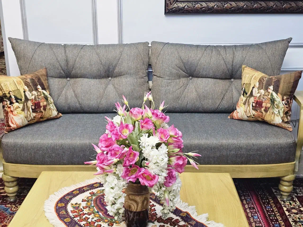 مبل کلاسیک ۷ نفره|مبلمان خانگی و میز عسلی|تهران, تاکسیرانی|دیوار