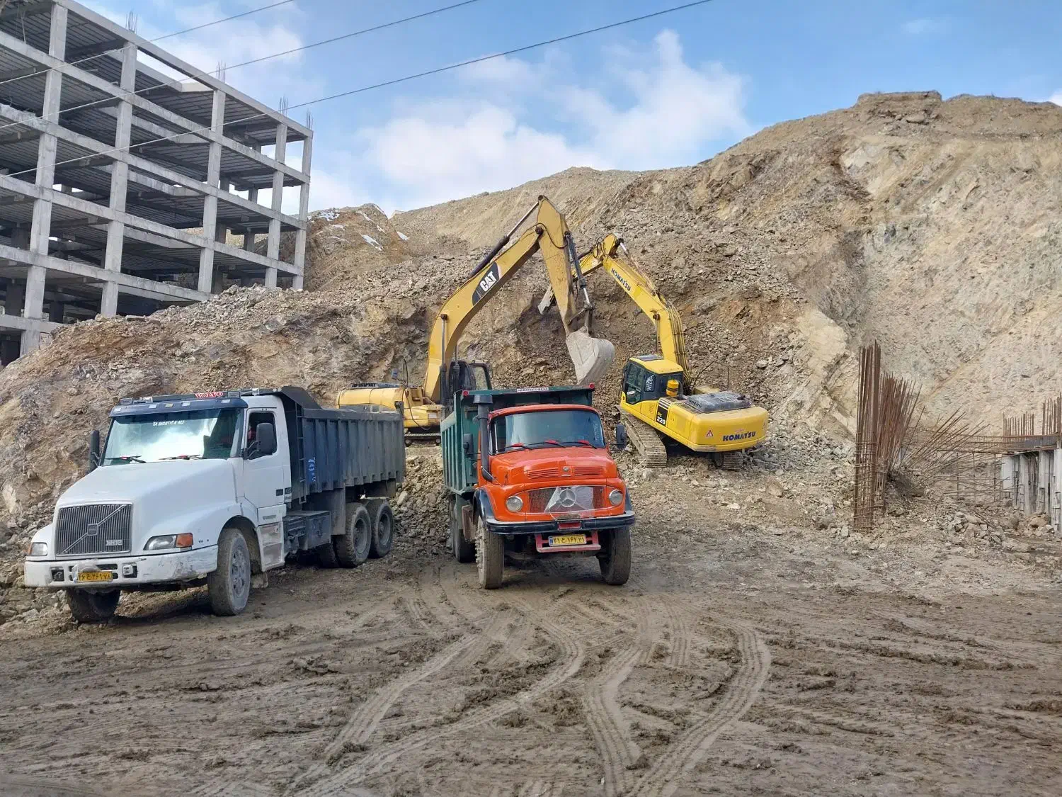 خاکبرداری سنگبرداری|خدمات پیشه و مهارت|پردیس, فاز ۵|دیوار