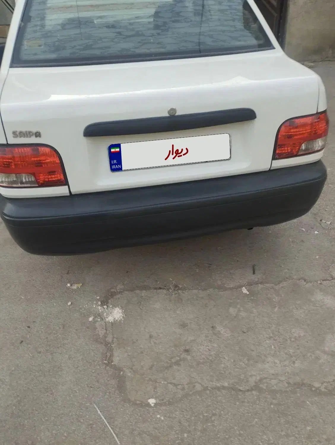 پراید سفید رنگ مدل 94|خودرو سواری و وانت|عجب شیر, |دیوار