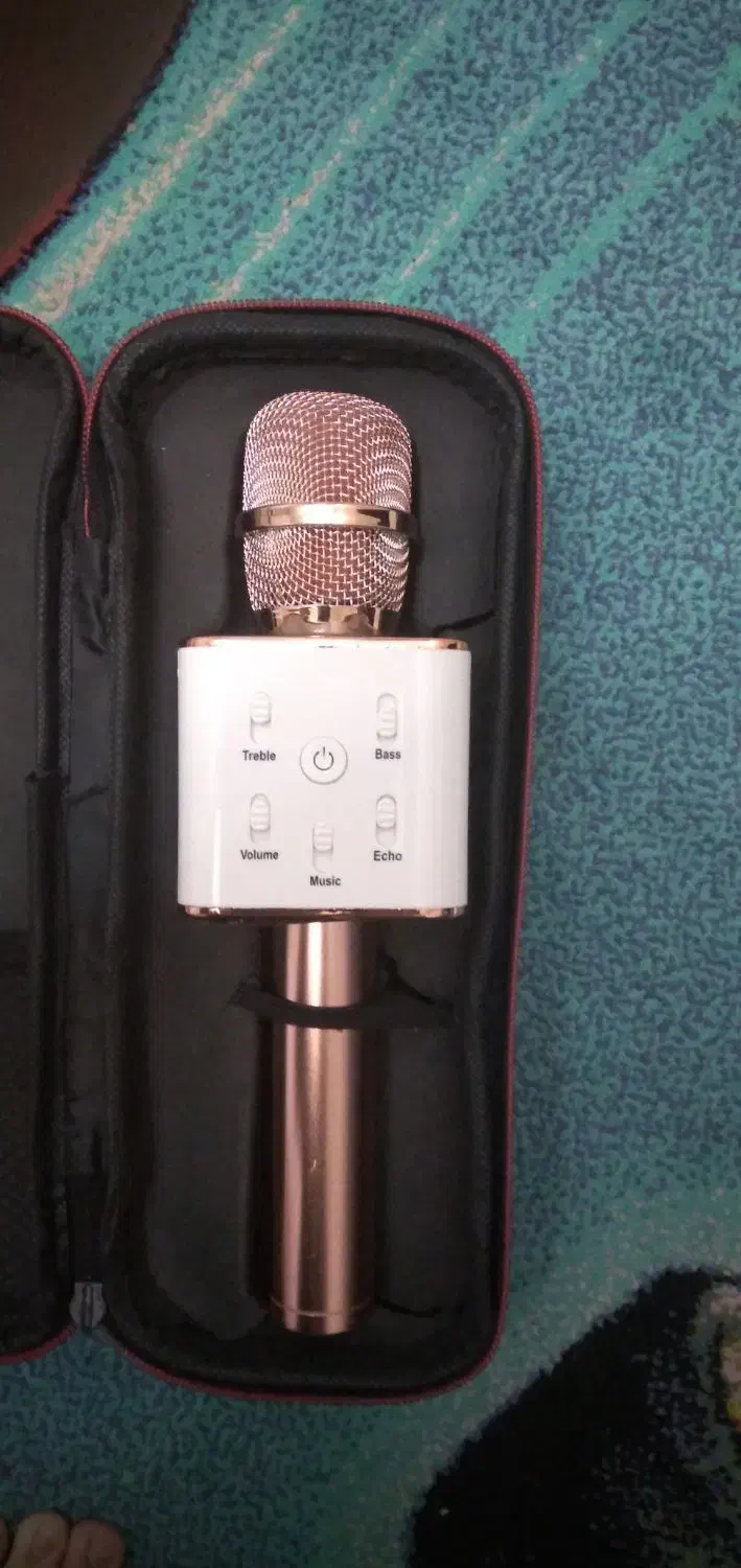 میکروفون با امکانات بلوتوث و تنظیم پژواک صدا|صوتی و تصویری|تبریز, |دیوار